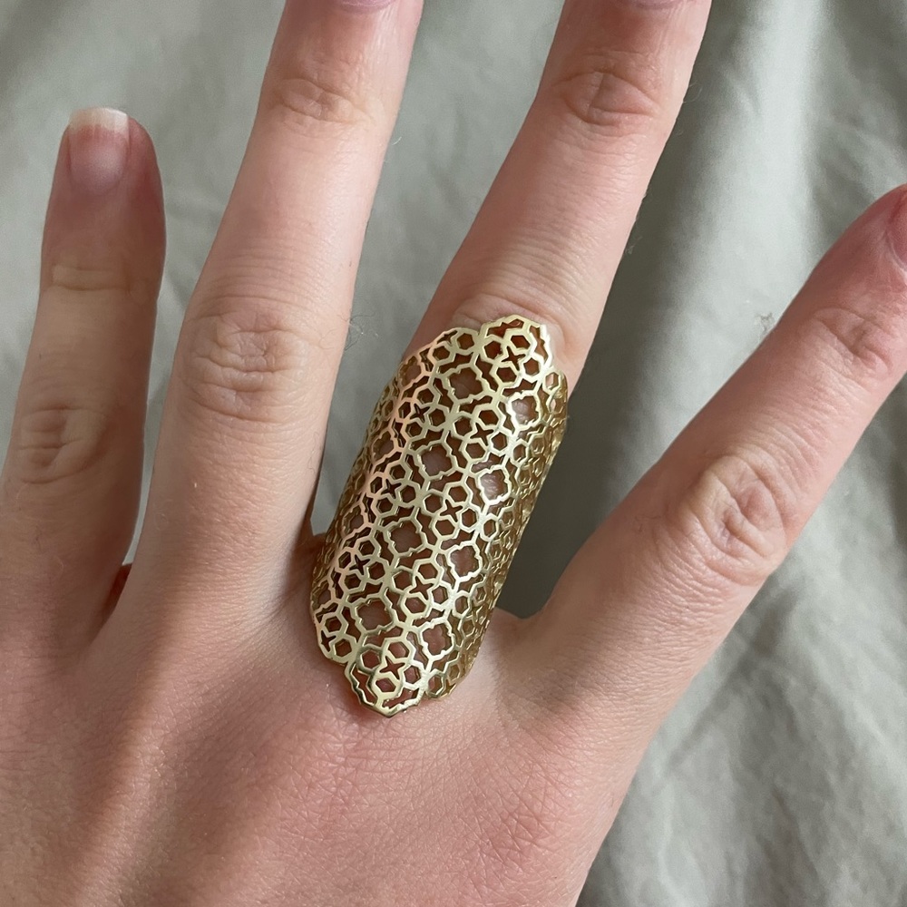 Kendra Scott Boone Cocktail Ring in Gold